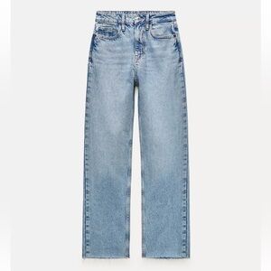 NWT ZARA HIGH RISE Z1975 STRAIGHT LEG JEANS 29 (US 8)